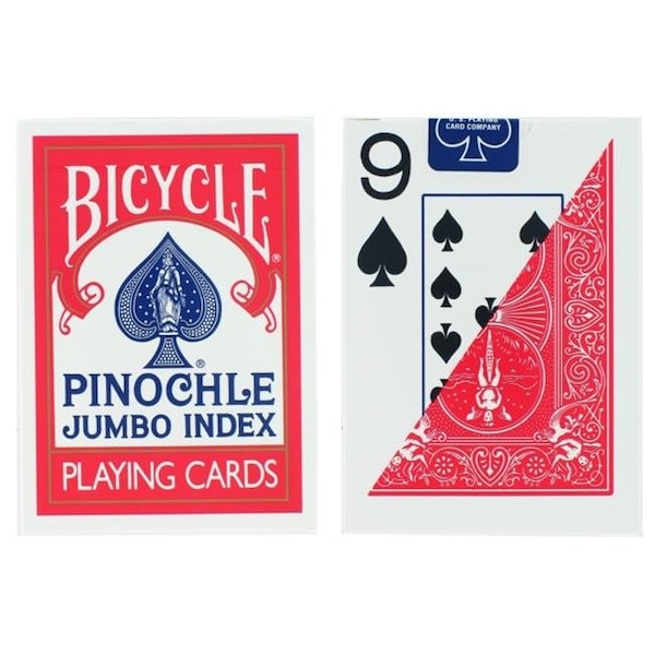 United States Playing Card s Bicycle Jumbo Pinochle Playing Cards 1001023 1001023 - main